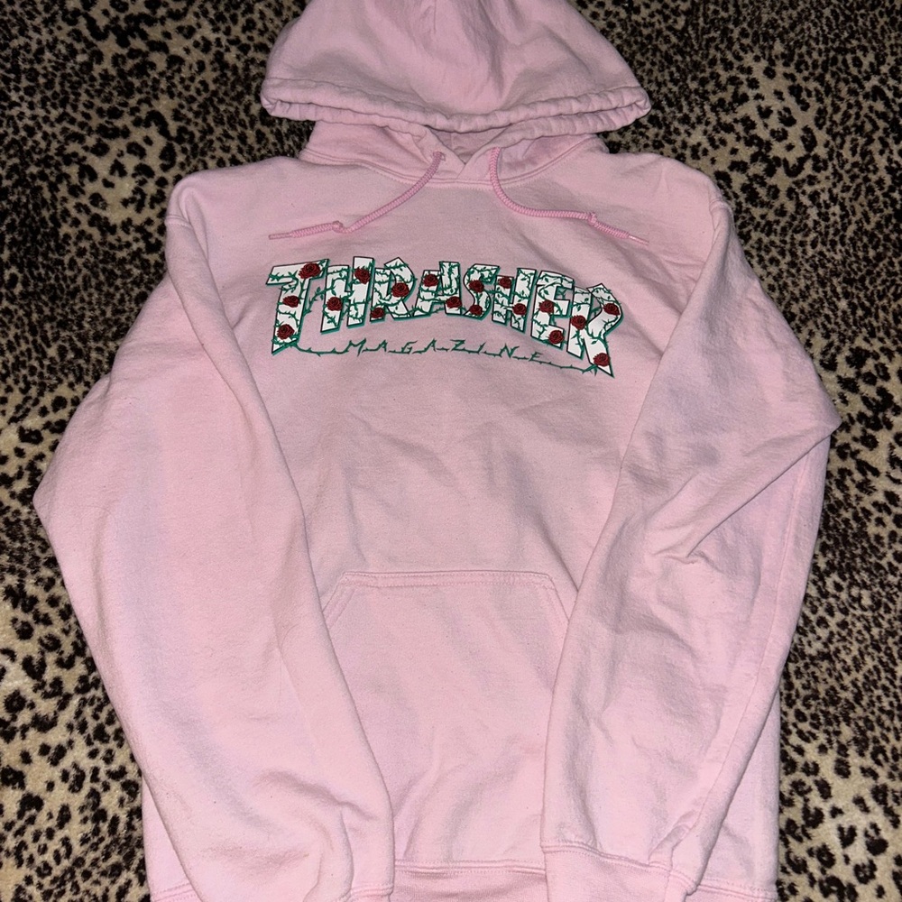Thrasher Pink Hoodie